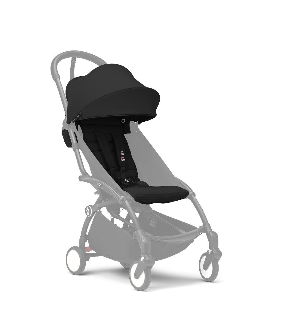 Rivestimento passeggino Color Pack 6+ Stokke® YOYO®   - Nero, Nero, mainview